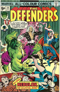 Cover Thumbnail for The Defenders (Marvel, 1972 series) #34 [British]