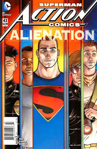 Cover Thumbnail for Action Comics (DC, 2011 series) #43 [Newsstand]