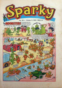 Cover Thumbnail for Sparky (D.C. Thomson, 1965 series) #38