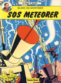 Cover Thumbnail for Blake og Mortimer (Carlsen, 1978 series) #4 - SOS meteorer [2. oplag]