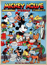 Cover Thumbnail for Mickey Mouse Weekly (Odhams, 1936 series) #54
