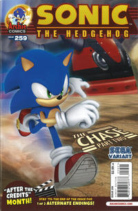 Cover Thumbnail for Sonic the Hedgehog (Archie, 1993 series) #259 [Sega Variant]