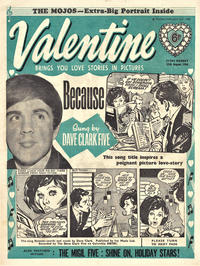Cover Thumbnail for Valentine (IPC, 1957 series) #15 August 1964