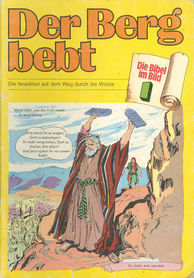 Cover for Die Bibel im Bild (Deutsche Bibelstiftung, 1975 series) #1 - Der Berg bebt [2. Auflage]