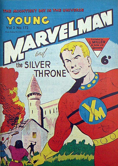Cover for Young Marvelman (L. Miller & Son, 1954 series) #172