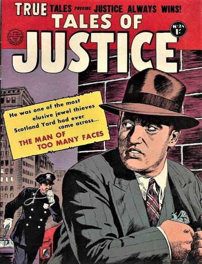Cover for Tales of Justice (Horwitz, 1950 ? series) #24