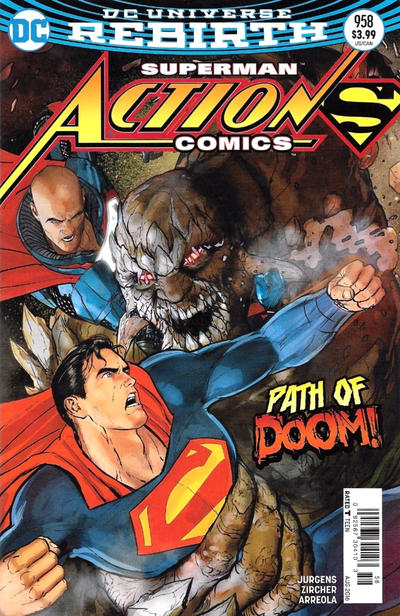 Cover for Action Comics (DC, 2011 series) #958 [Newsstand]