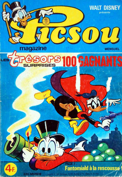 Cover for Picsou Magazine (Disney Hachette Presse, 1972 series) #75