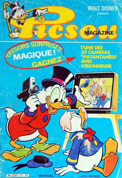 Cover for Picsou Magazine (Disney Hachette Presse, 1972 series) #117