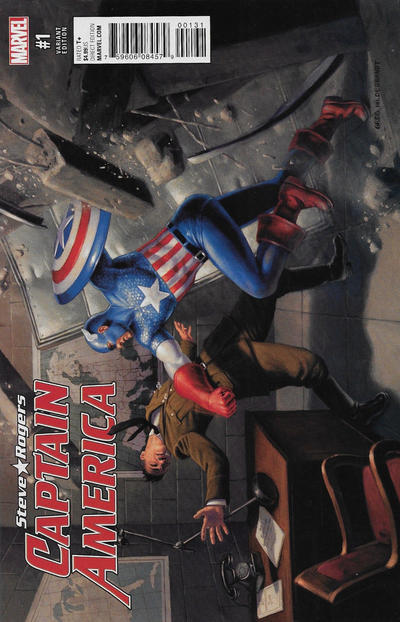 Cover for Captain America: Steve Rogers (Marvel, 2016 series) #1 [Greg Hildebrandt Variant Cover]