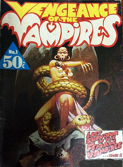 Cover for Vengeance of the Vampires (Gredown, 1976 ? series) #1