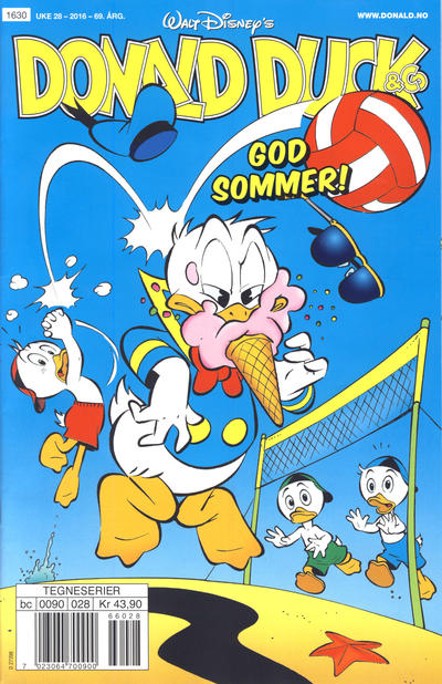 Cover for Donald Duck & Co (Hjemmet / Egmont, 1948 series) #28/2016