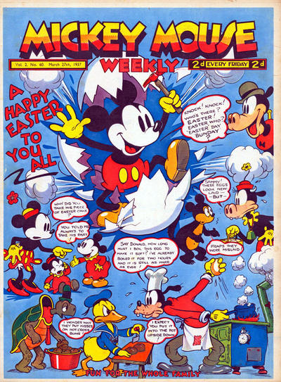 Cover for Mickey Mouse Weekly (Odhams, 1936 series) #60