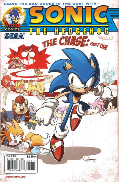 Cover for Sonic the Hedgehog (Archie, 1993 series) #258