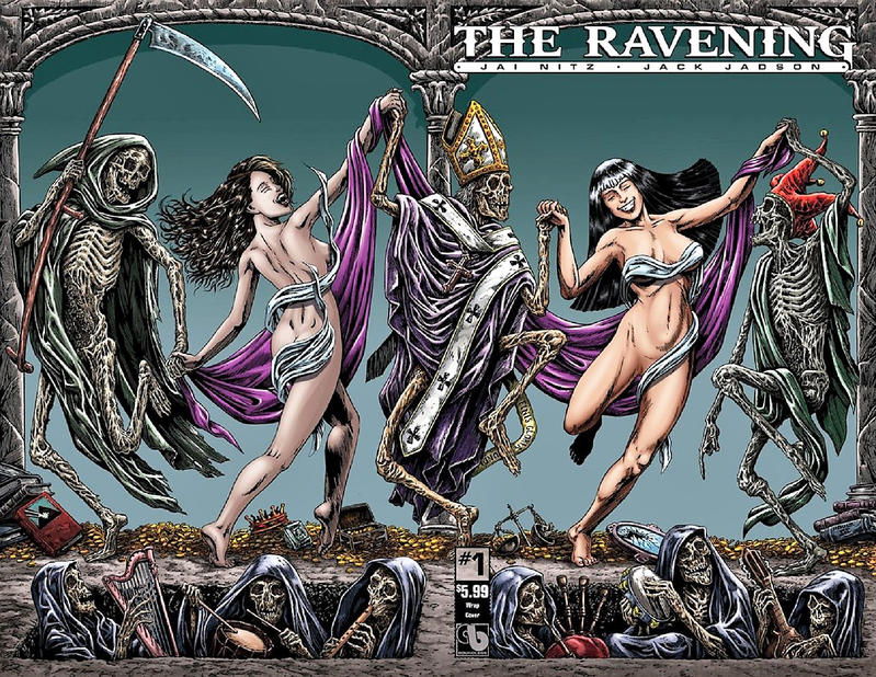 Cover for Ravening (Avatar Press, 2016 series) #1 [Wrap variant]