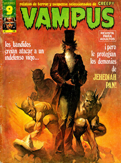 Cover for Vampus (Garbo, 1974 series) #58