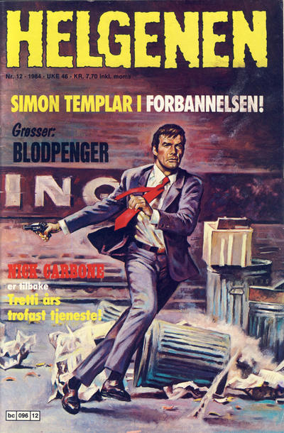 Cover for Helgenen (Semic, 1977 series) #12/1984