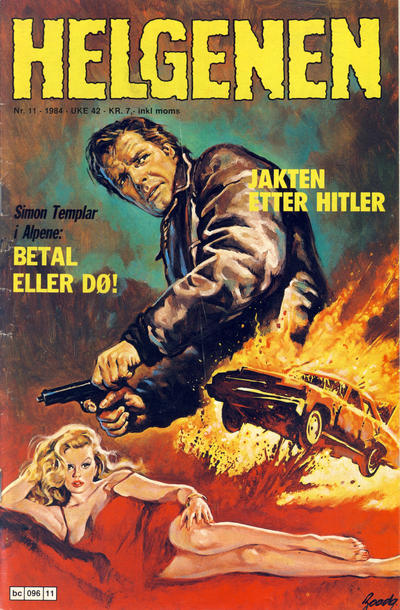 Cover for Helgenen (Semic, 1977 series) #11/1984