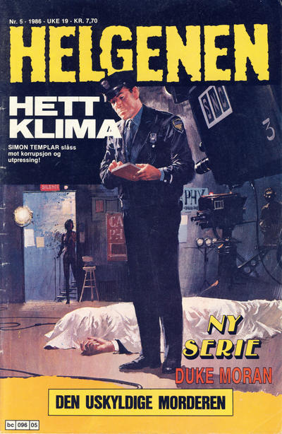Cover for Helgenen (Semic, 1977 series) #5/1986