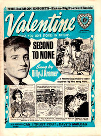 Cover Thumbnail for Valentine (IPC, 1957 series) #19 September 1964