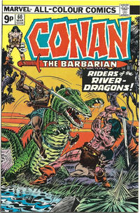 Cover Thumbnail for Conan the Barbarian (Marvel, 1970 series) #60 [British]