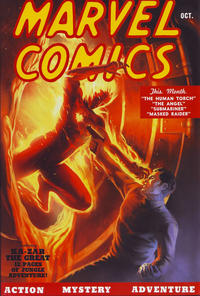 Cover Thumbnail for Golden Age Marvel Comics Omnibus (Marvel, 2009 series) #1 [Painted Cover]