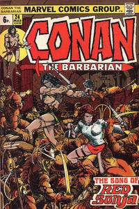 Cover Thumbnail for Conan the Barbarian (Marvel, 1970 series) #24 [British]