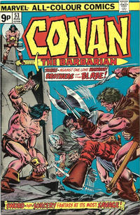 Cover Thumbnail for Conan the Barbarian (Marvel, 1970 series) #53 [British]