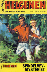 Cover Thumbnail for Helgenen (Romanforlaget, 1966 series) #5/1967