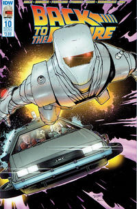Cover Thumbnail for Back to the Future (IDW, 2015 series) #10 [Subscription Cover (Rom Cover)]
