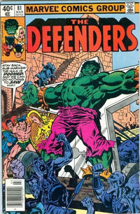 Cover Thumbnail for The Defenders (Marvel, 1972 series) #81 [Newsstand]