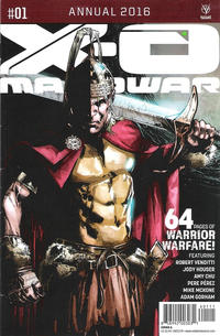 Cover Thumbnail for X-O Manowar Annual 2016 (Valiant Entertainment, 2016 series) #1 [Cover A - Phil Jimenez]