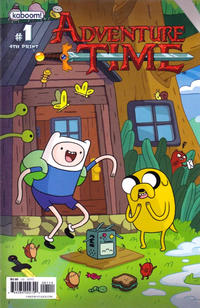 Cover Thumbnail for Adventure Time (Boom! Studios, 2012 series) #1 [4th Printing Variant]
