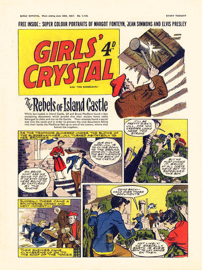 Cover for Girls' Crystal (Amalgamated Press, 1953 series) #1132