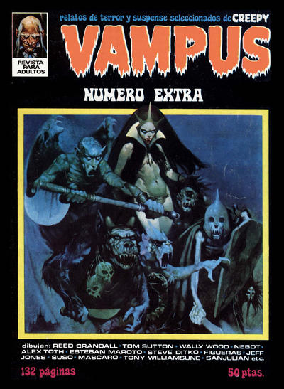 Cover for Vampus Extra (Ibero Mundial de ediciones, 1972 series) #2