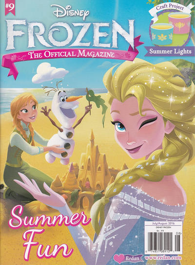 Cover for Frozen Magazine (Redan Publishing Inc., 2015 series) #9