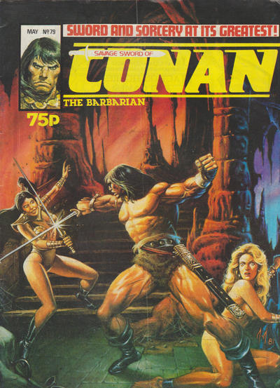 Cover for The Savage Sword of Conan (Marvel UK, 1977 series) #79