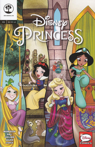 Cover for Disney Princess (Joe Books, 2016 series) #4
