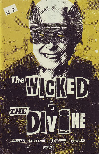Cover for The Wicked + The Divine (Image, 2014 series) #21 [Cover B - David Aja]