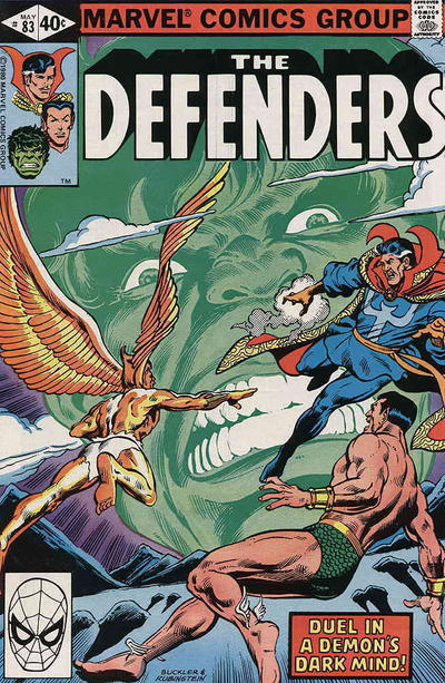 Cover for The Defenders (Marvel, 1972 series) #83 [Direct]