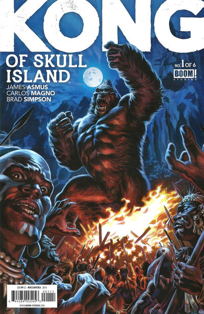Cover for Kong of Skull Island (Boom! Studios, 2016 series) #1