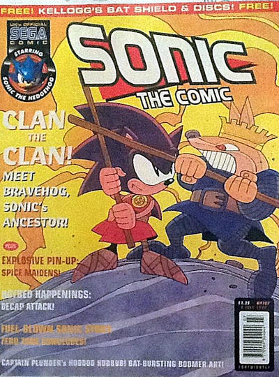 Cover for Sonic the Comic (Fleetway Publications, 1993 series) #107