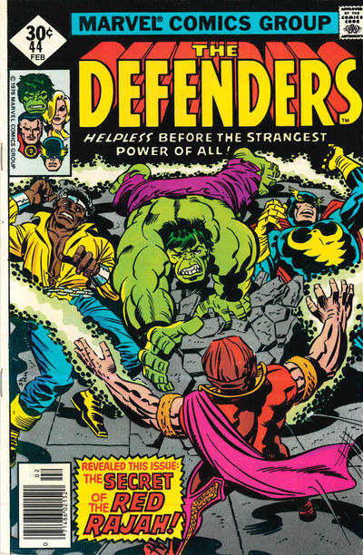 Cover for The Defenders (Marvel, 1972 series) #44 [Whitman]