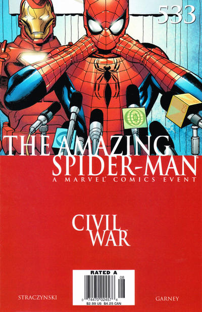 Cover for The Amazing Spider-Man (Marvel, 1999 series) #533 [Newsstand]