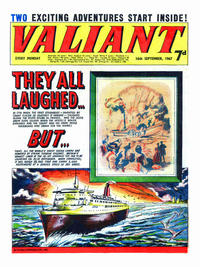 Cover Thumbnail for Valiant (IPC, 1964 series) #16 September 1967