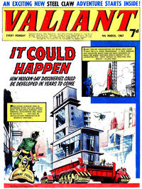 Cover Thumbnail for Valiant (IPC, 1964 series) #4 March 1967