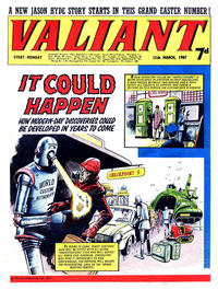 Cover Thumbnail for Valiant (IPC, 1964 series) #25 March 1967