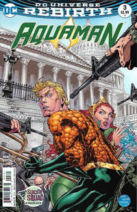 Cover Thumbnail for Aquaman (DC, 2016 series) #3 [Brad Walker / Drew Hennessy Cover]