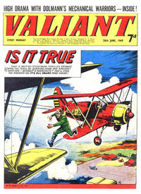 Cover Thumbnail for Valiant (IPC, 1964 series) #28 June 1969