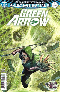 Cover Thumbnail for Green Arrow (DC, 2016 series) #3 [Juan Ferreyra Cover]
